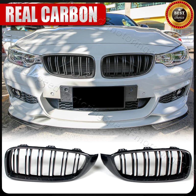 REAL Carbon Fiber Front Grille for BMW 4-Series F32 F33 F36 F80 M3