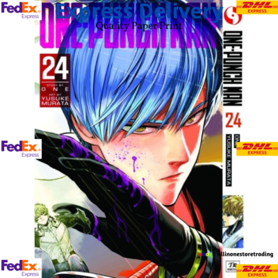 ONE PUNCH MAN Manga English Version Vol 1-24 , 1-12 , 12-24