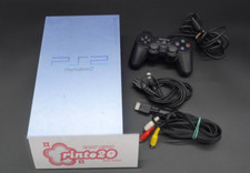 Sony PlayStation 2 SCPH-39000 Console Cable Controller blue PS2 tested working