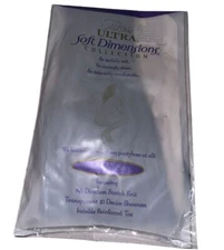 Vintage Silkies Ultra Soft Dimensions Control Top Pantyhose Sz L Navy Sheer