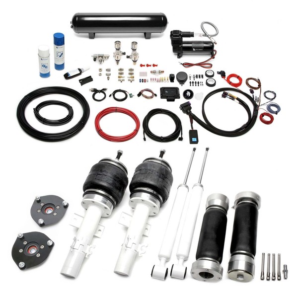 TA Technix Airride Fahrwerk + Manag. Audi A2 Ibiza VW Polo 9N 19L Tank Schwarz-image