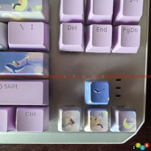 mechanical keyboard 87 keys custom girls computer wired gaming backlit keyboard - Picture 8 of 9