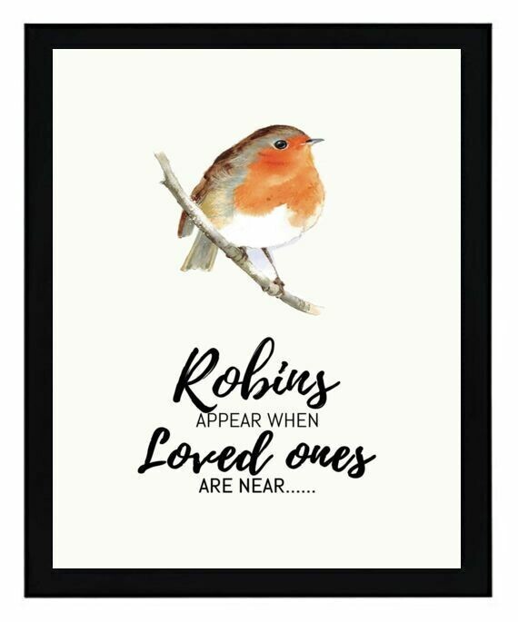 ROBIN QUOTE  PRINT PICTURE POSTER WALL ART HOME DECOR GIFT NEW UNFRAMED