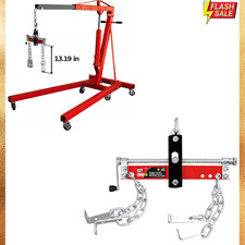 Heavy Duty Engine Hoist Leveler Cherry Picker Shop Crane Load Lift Tool 1500 Lbs Heavy Duty Engine Hoist Leveler Cherry Picker Shop Crane Load Lift Tool 1500 Lbs