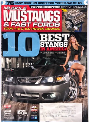 Muscle Mustangs and Fast Fords Magazine January 2014  10 Best Stangs in America
