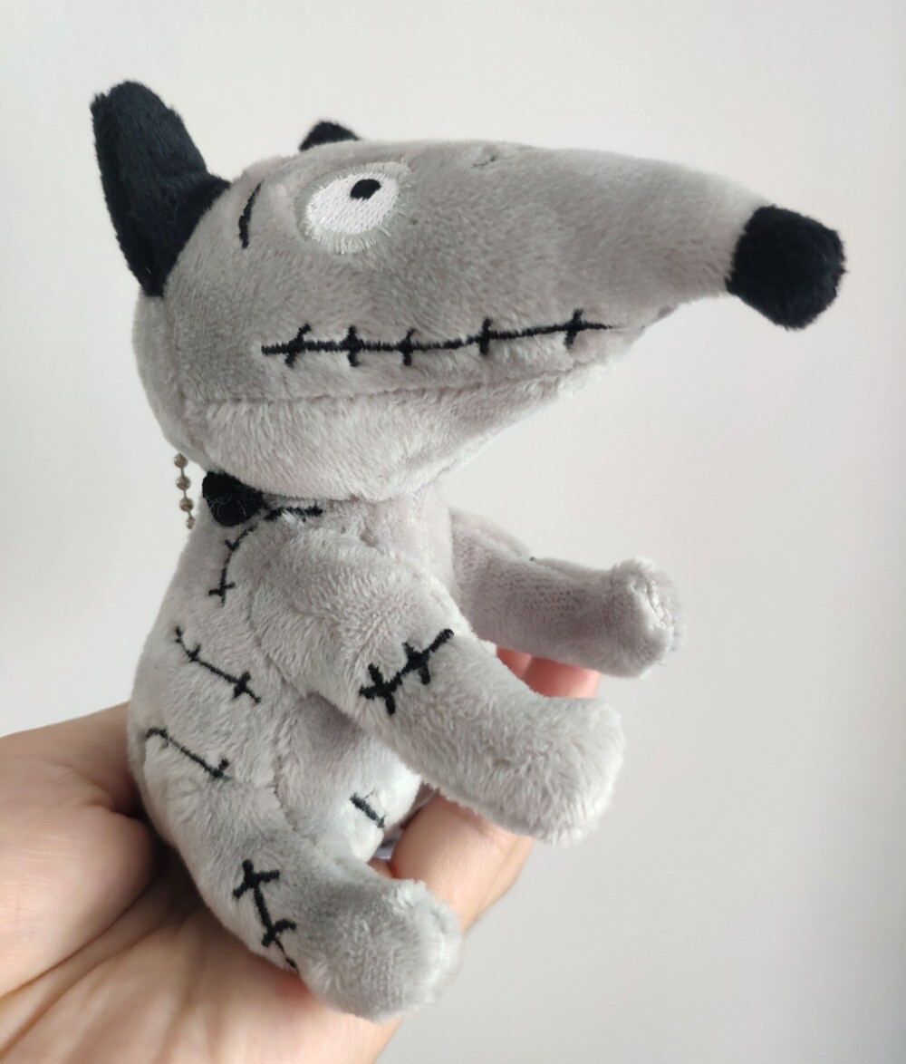 25TH ANNIVERSARY Tim Burton Frankenweenie 10cm Sparky Dog Plush