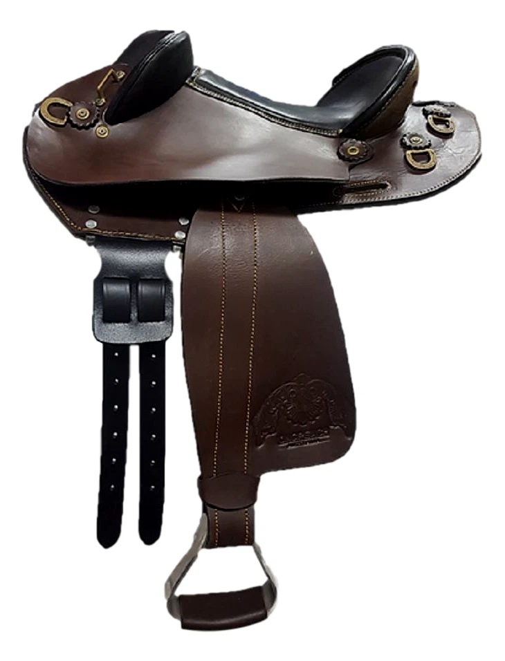 Western to Dressage Girth Converter 100% Leather - image 2 of 4