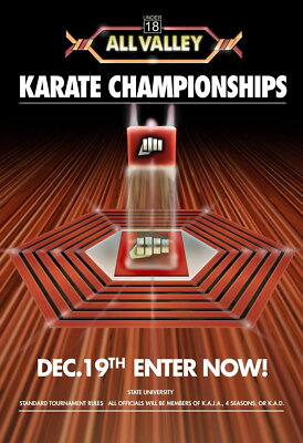 72192 Karate Kid Tournament All Valley From 1984 Movie Wall 36x24 POSTER Print