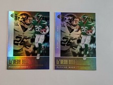 2019 Illusions LEVEON BELL NEW YORK JETS Lot of 2