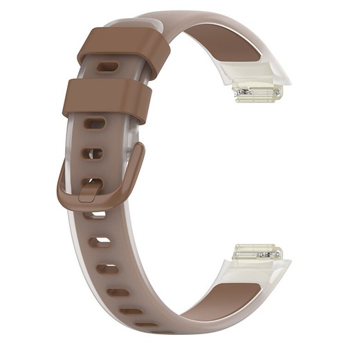 Watch Strap Silicone Dual-color Watch Strap Watch Band for Fitbit Inspire 3 - Picture 26 of 27
