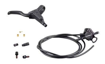 Tektro HD-M275 Right Rear Disc Brake Black Caliper Hose Lever (Brakeset)