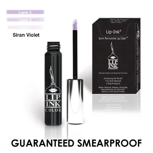 LIP-INK® Organic Vegan 100% Smearproof Trial Lip Kit - Sirian Violet
