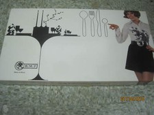 Juego de café de postre vintage BMF 18/8 de acero inoxidable juego de 15 piezas sin usar, en caja