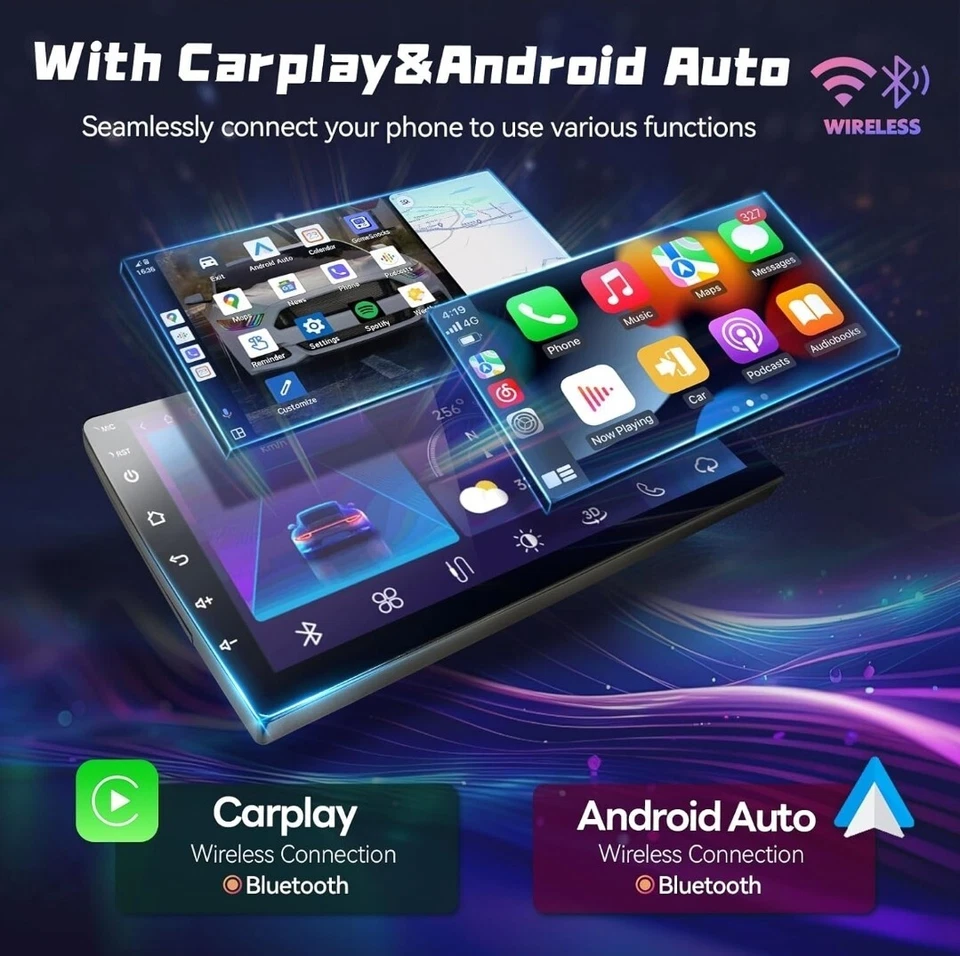 Chrysler 300/300C 2004-2011 CarPlay Android 13 Car Stereo Radio GPS Navi WiFi - Image 3 of 4