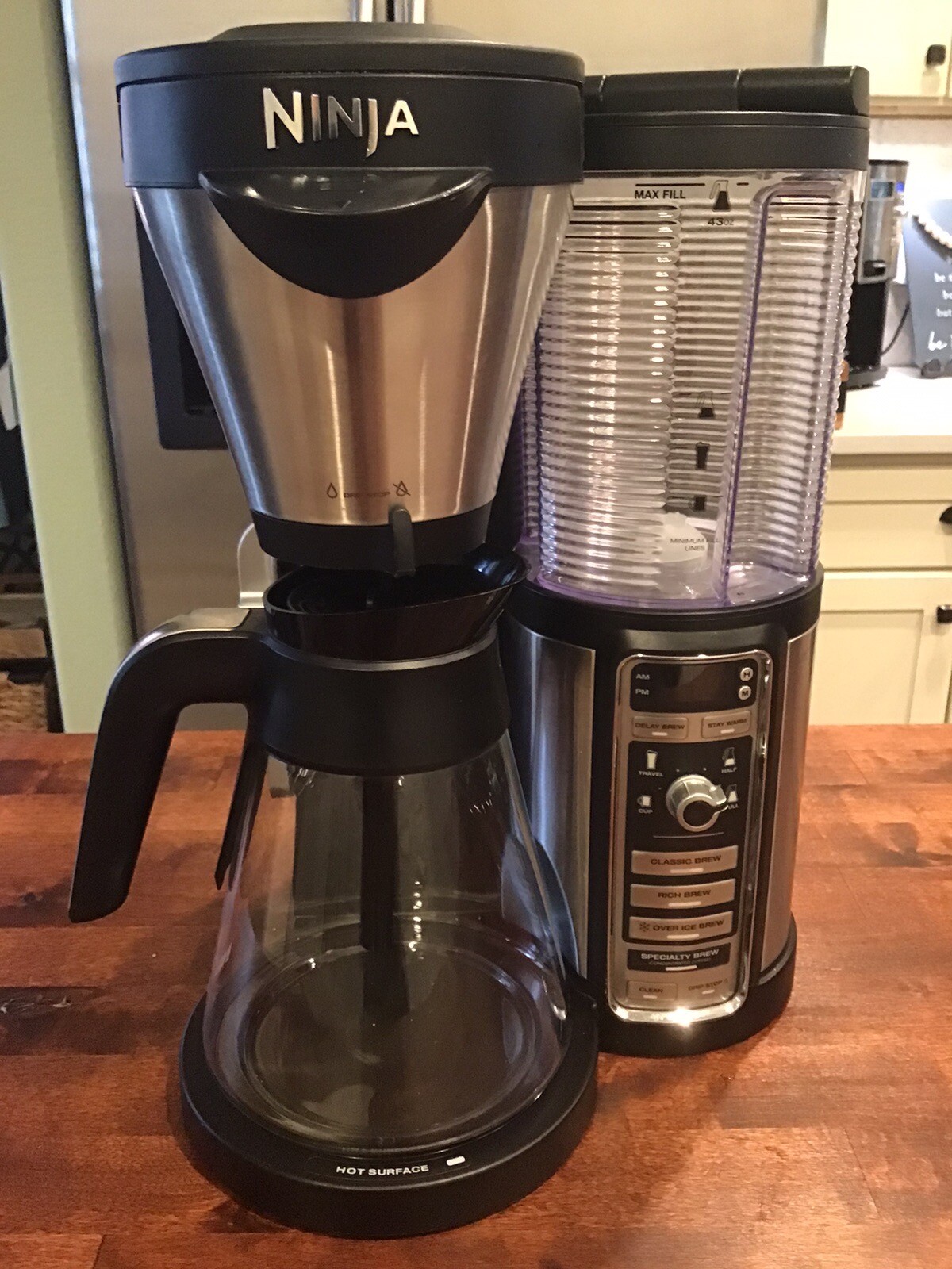 Perfect NINJA Coffee Bar CF081, STAINLESS & BLACK, Coffee Maker Brewer