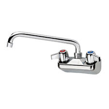 Krowne Metal 10-410L Commercial Splash Mount Faucet 10" Swing Spout