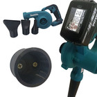 Makita DUB185 & DUB186 Wall Mount + Triple Blower Nozzle Pack for Car Drying