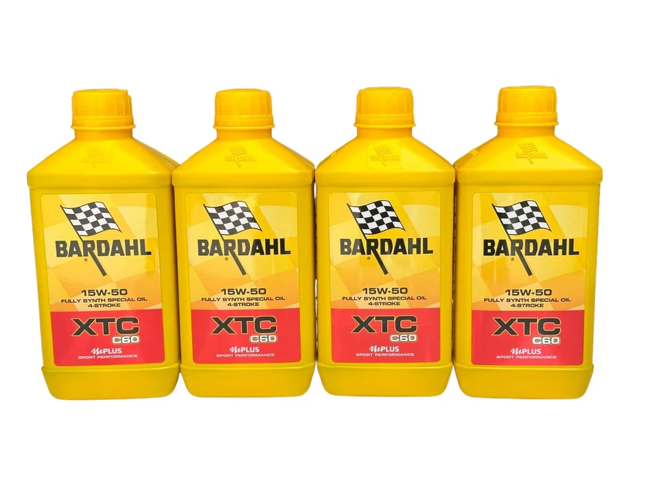 Kit Mantenimiento 4L Aceite Bardahl XTC C60 15W50 + Filtro DUCATI ST2 ST3 S ST4 SS Foto 4 de 4