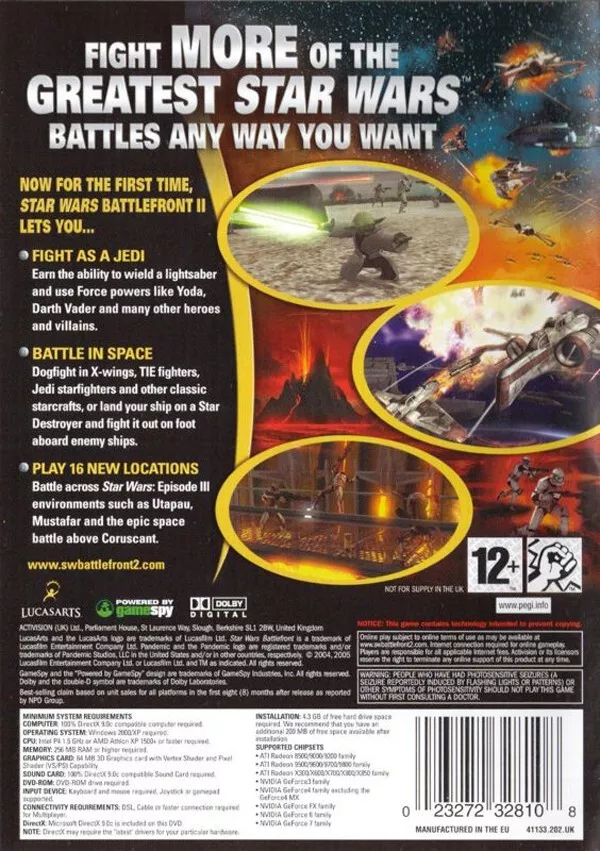 Star Wars Battlefront II - PC (Physical Key Code - No Disc) 