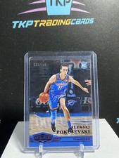 2020-21 Chronicles Plates & Patches Aleksej Pokusevski Red Rookie RC /149