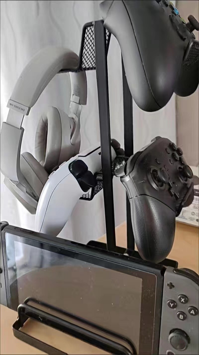 video game controller organizer stand holder