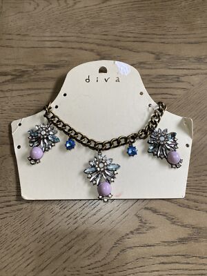 Miss Selfridge Diva Necklace Statement Necklace