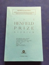 THE HENFIELD PRIZE STORIES - UNCORRECTED PROOF SIGNED BY WALTER MOSLEY