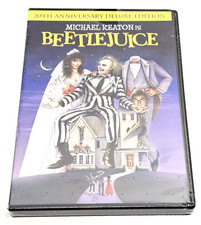 Beetlejuice 20th Anniversary Deluxe Edition DVD 2008 Brand New Sealed