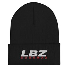 LBZ Duramax Hat, Diesel Truck Winter Cuffed Beanie