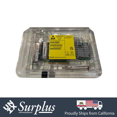 New Marvel Quad Port 10Gbps RJ45 Fastlinq PCIe x8 Ethernet Adapter Both Bracket