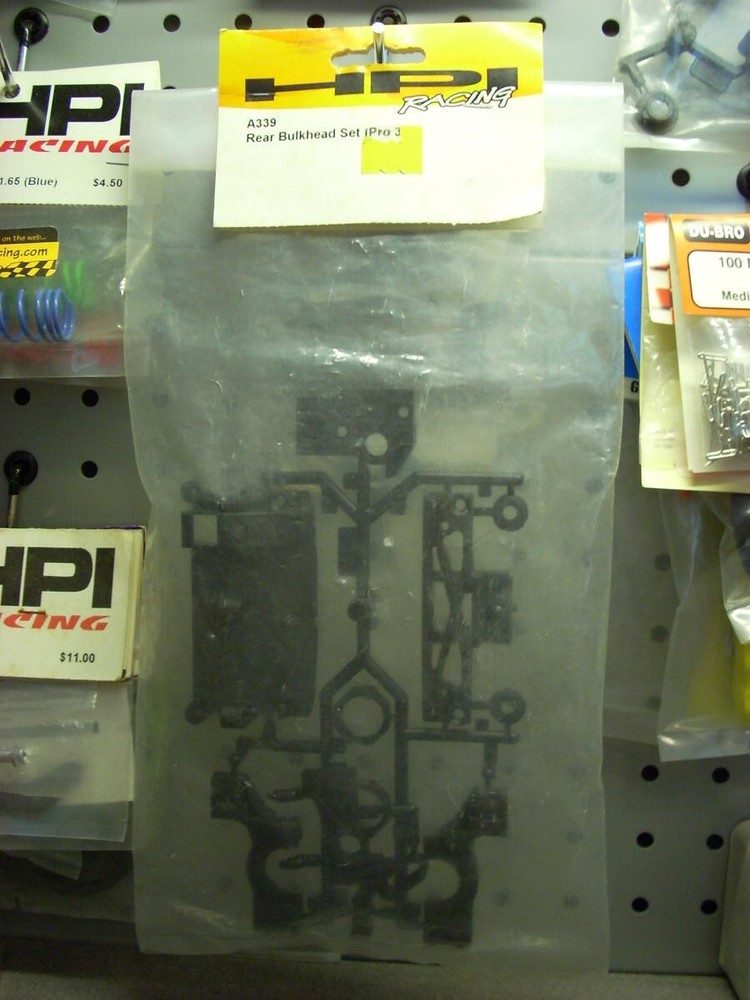 HPI Racing Pro 3 Rear Bulkhead Set A339 - NEW with Combined Shipping Available