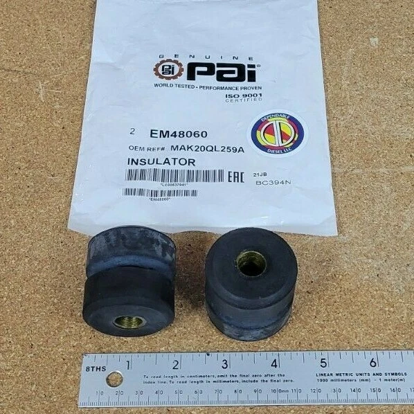 Radiator Insulator/Mount for Mack(Qty. 2) PAI # EM48060 Ref  