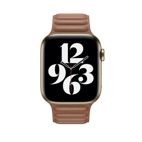 PASEK DO ZEGARKA Z PRAWDZIWEJ SKÓRY APPLE LINK 44MM 45MM 42MM - S/M & M/L - OTWARTE PUDEŁKO - Zdjęcie 63 z 68