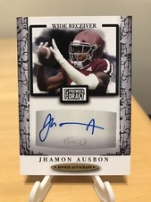 JHAMON AUSBON ROOKIE AUTOGRAPH 2021 SAGE PREMIER DRAFT TEXAS A&M / EAGLES NEW WR