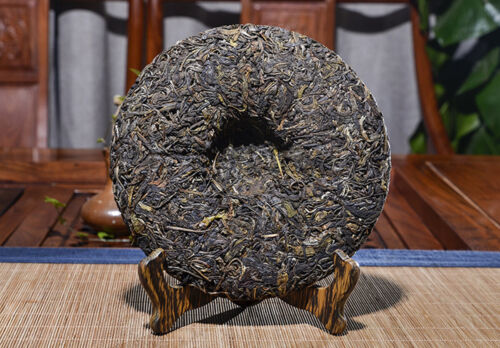 Wang Pu-erh Tee Sheng 357g Hohe Qualität Grüner Tee Cha Banzhang - Bild 5 von 12
