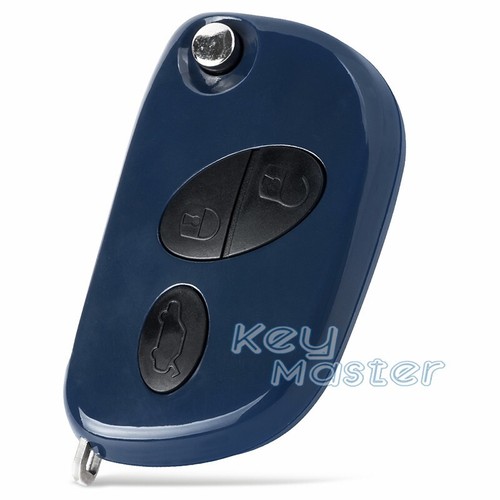 Flip Remote Key Shell Case Fob for Maserati GranTurismo Quattroporte GranCabrio - Picture 5 of 6