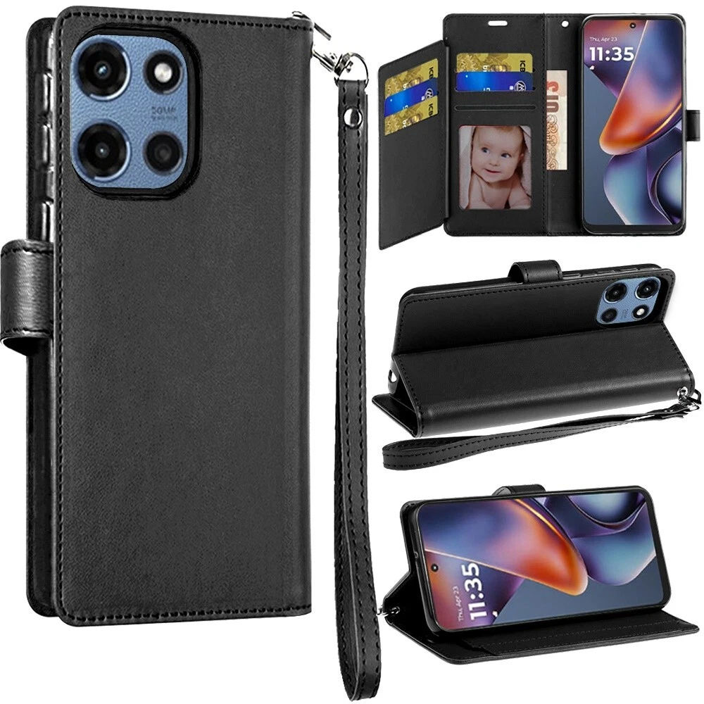 Taneny Funda Tipo Cartera Para Moto G Stylus 5G 2025, Funda