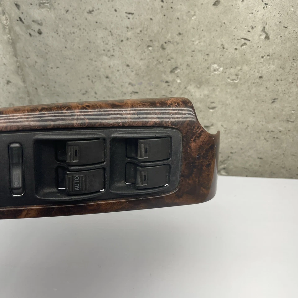 2001-2006 Acura MDX Master Window Switch OEM Multi Button Assembly Wood Grain - Image 4 of 4