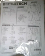 Battletech record sheet book #1 Catalyst game labs