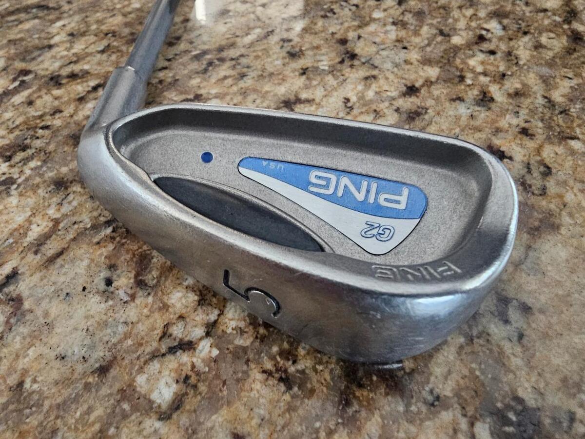 Ping G2 Blue Dot 5 Iron Regular Steel Shaft Ping Grip Ping G2 Blue Dot 5 Iron Regular Steel Shaft Ping Grip