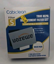 Cabiclean C545 H13 True HEPA Filter S for Winix C545 Air Purifier [2-Pack]