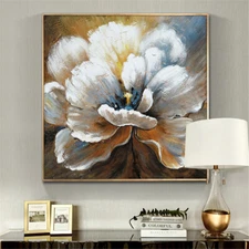 Abstract Flower Painting Wall Art Hand Painted Oil Painting On Canvas Handmade