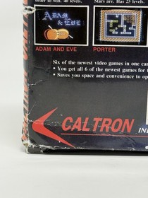 Caltron 6 in 1 Nintendo Entertainment System NES Complete CIB USA Version Rare