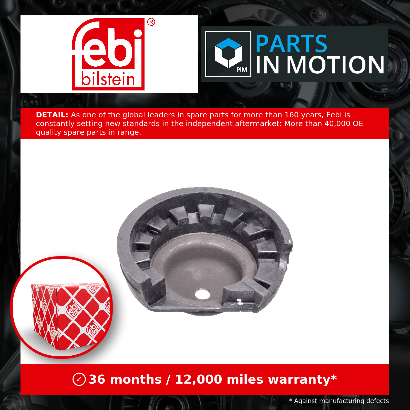Fits FEBI 103461 SPRING PLATE FOR COIL SPRING - Image 7