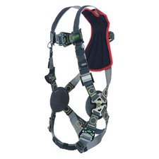 HONEYWELL MILLER RKNAR-QC/S/MBK Arc Flash Body Harness,Revolution,S/M 19Y812