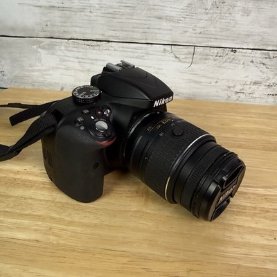 NIKON D3300 24.2 MP DIGITAL CAMERA Double zoom Kit With 18-55mm; 55-200mm Lenses