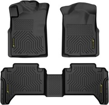 DOTCOM TPE Floor Mats Fit Toyota Tacoma Double Cab 2005-2015 Floor Liners,All