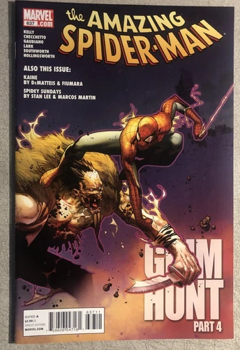 AMAZING SPIDER-MAN #637 (2010) Marvel Comics VF