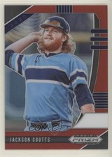 2020 Panini Prizm Draft Picks Red Prizm Jackson Coutts #PDP156 fl4