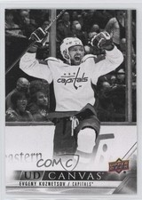 2022-23 Upper Deck Series 1 UD Canvas Black & White Evgeny Kuznetsov #C86 9xk